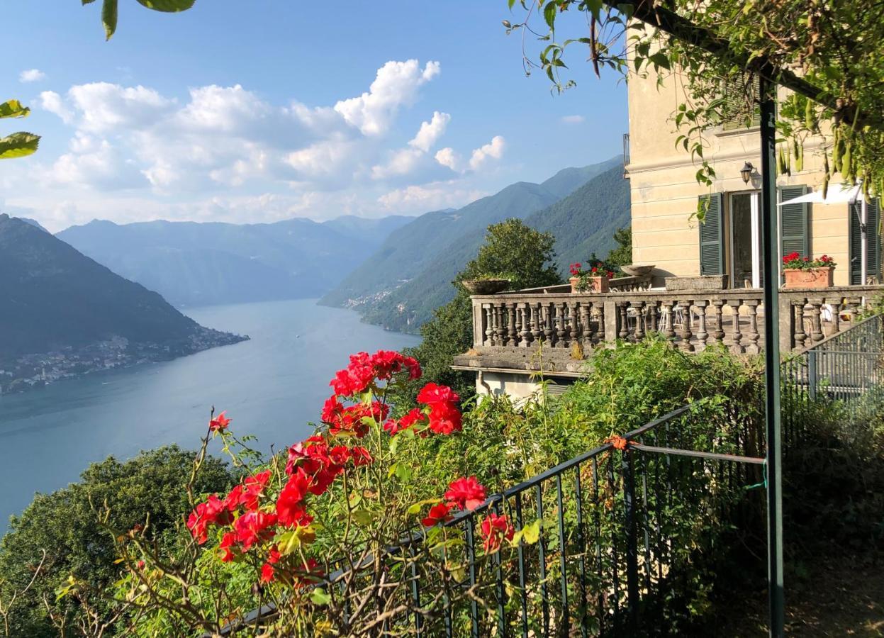 B&B Villa Le Ortensie Faggeto Lario Exterior foto